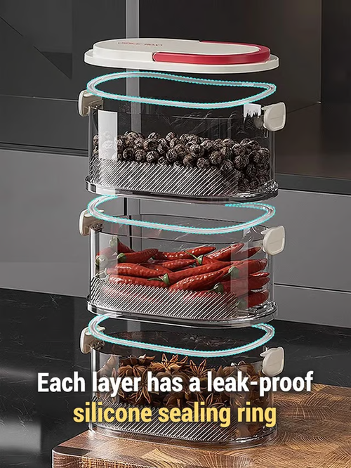 🔥🔥🔥Stackable Airtight Moisture-Proof Fresh-Keeping Box（5pcs)