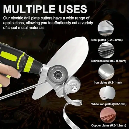 🔥🔥🔥Electric Drill Sheet Metal Cutter