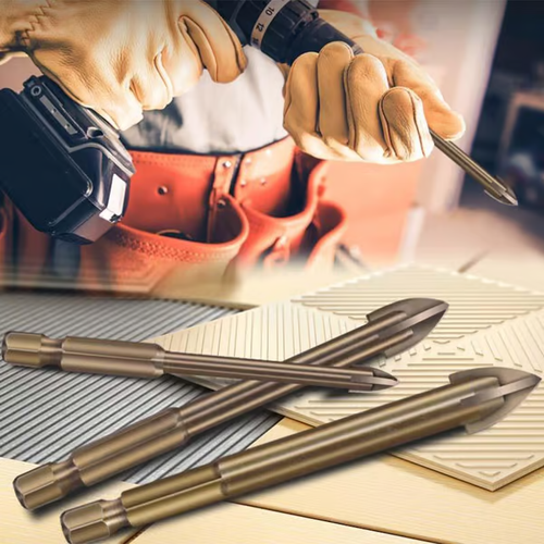 🔥🔥🔥Alloy triangular handle tile drill bit