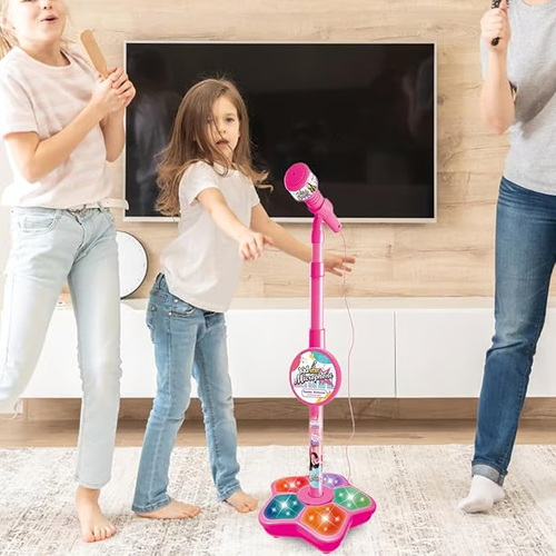 🎄Christmas Hot Sale 49% OFF🎅Kids Microphone Toy with Stand🎙️
