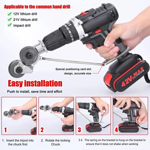 🔥🔥🔥Electric Drill Sheet Metal Cutter