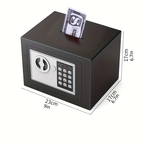 Fireproof Safes with Digital Keypad,Spacious Storage for Valuables, Fireproof & Waterproof Bag, Perfect for Home And Office Security