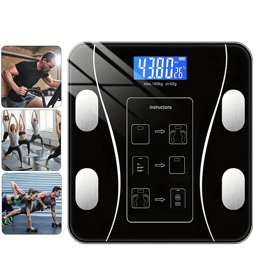 High Precision Smart Body Fat Scale Weight Scale Can Connect APP Bathroom Scales Human Body Scales Electronic Weighing Scales Fat Scales