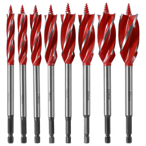 🔥Limited Time Offer🔥-8 Woodworking Spiral Drill Bits Set