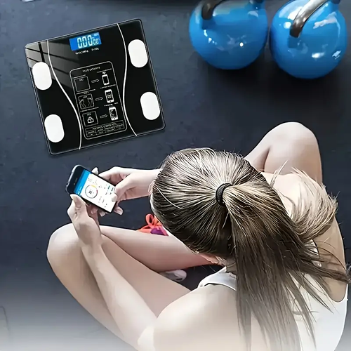 High Precision Smart Body Fat Scale Weight Scale Can Connect APP Bathroom Scales Human Body Scales Electronic Weighing Scales Fat Scales