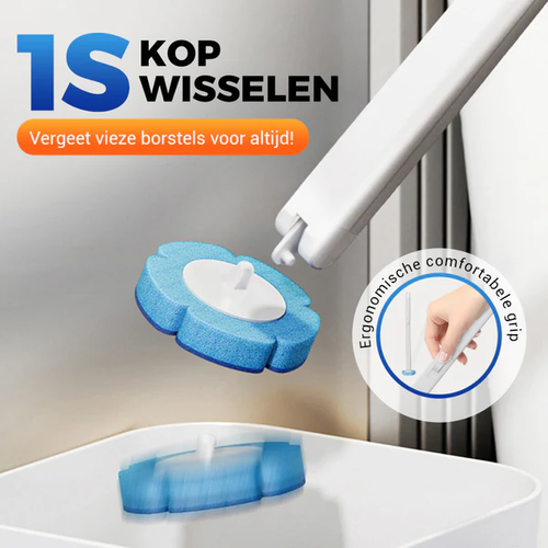 🔥🔥🔥Hete verkoop🎉Toiletborstels met reinigingsmiddel