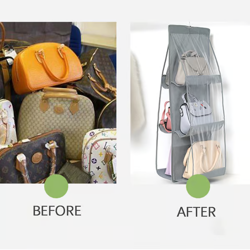 🎉Hot Sale 49% OFF👛Double-Sided Six-Layer Hanging Storage Bag