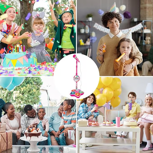 🎄Christmas Hot Sale 49% OFF🎅Kids Microphone Toy with Stand🎙️