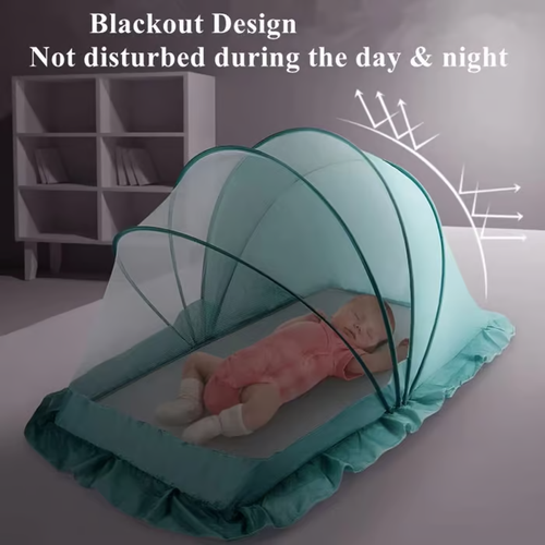 Baby Mosquito Net Cover Foldable Bed😊Size 125*65*65