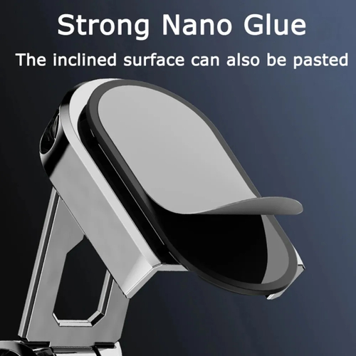 🎁🎁Magnetic Car Phone Holder: Secure & Adjustable Dashboard Mount. Foldable 360° Rotation