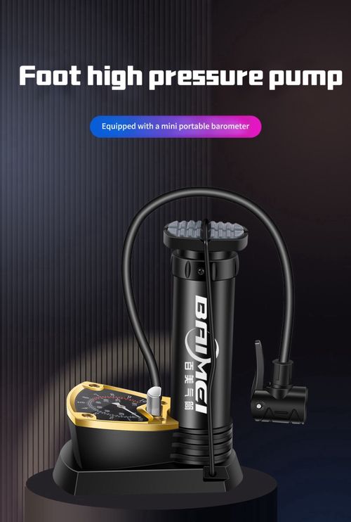 🔥🔥🔥Portable car and bicycle pedal high pressure air pump