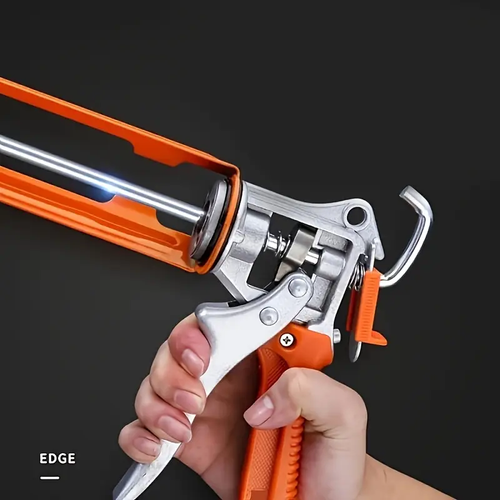 🔥🔥🔥1pc, Filling Gun, Anti-Drip Glass Glue Gun, Thickened Handle Rotating Integrated Filler, Automatic Cutting and Dripping Structure Glue Gun, Manual Anti-Drip Thickening Rotation Tool for DIY Building Supplies, Home Decoration