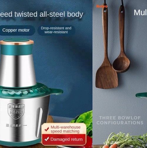 Multifunctional stainless steel meat grinder