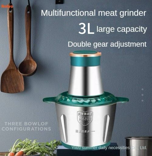 Multifunctional stainless steel meat grinder