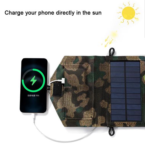 Solar Panels Usb Charger Portable Foldable Mini Six Slices Folding Solar Panel Outdoor Portable Solar Panel