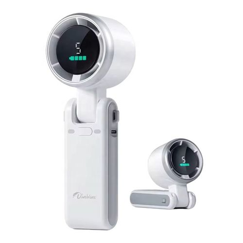 High-Speed Mini High Speed 13550RPM Mini Turbo Fan Foldable Rechargeable Portable Handheld Fans