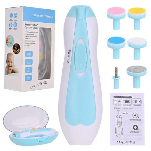 For Newborn Infant Baby Nail Trimmer Electric Baby Nail Clippers Safe Baby Nail File Kit Manicure Set Trim Polish Grooming KitFor Newborn Infant Baby Nail Trimmer Electric Baby Nail Clippers Safe Baby Nail File Kit Manicure Set Trim Polish Grooming Kit