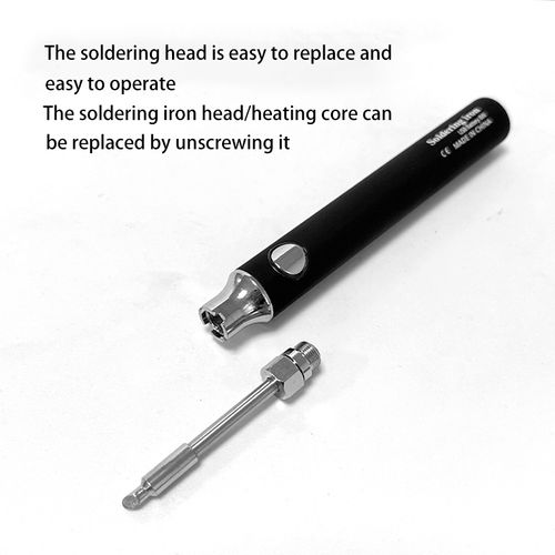 Mini USB Radio Soldering Iron Convenient 5V Low Voltage Welding Pen Adjustable 8W Home Tools DIY Manual Soldering Iron 5.0