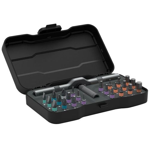 24 in 1 Multi-purpose Ratchet Wrench Screwdriver S2 Magnetic Bits Tools Set DIY Household Repair Tool