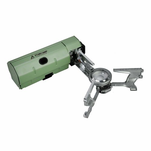 STARCAMP 2600W Portable Outdoor Camping Burner Automatic Stainless Steel Iron Butane Gas Stove Propane Fuel Split Structure