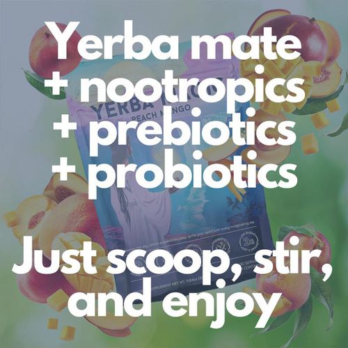 Food & Beverage Beverages Tea Flavor Tea 3-in-1 Super Flavor Drink Specialty Health Tea Probiotics Yerba Mate Instant Tea Powder in Bag Packaging Healthy Intestines