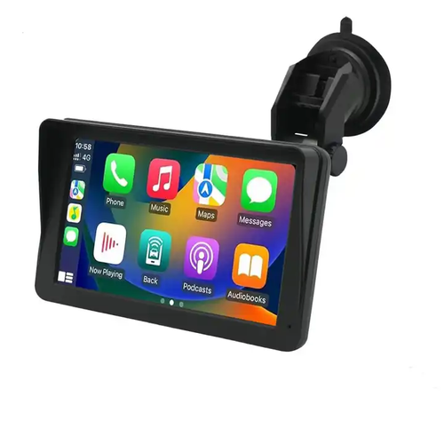 Portable Car Navigator Radio Carplay Mirror 7 Inch Touch Screen MP5 Player Display Multimedia Small Video Screen for Car