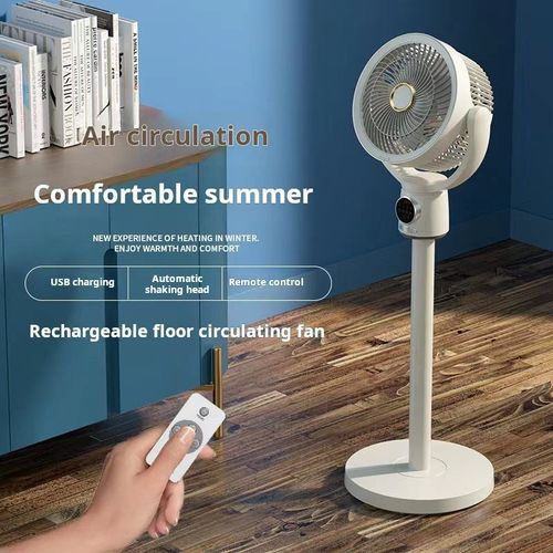 Standing Fan with Air Conditioner Temperature Display Electric Misting Fan Outdoor for Home