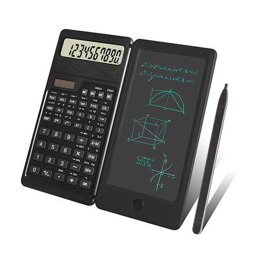 Newyes 991EX 12 Digits Type-c Charging 6-line Screen Mini Lcd Notepad School 552 Function Scientific Engineering Calculator