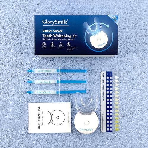 Professional GlorySmile 5LED Teeth Whitening Accelerator LED Light 35% Carbamide Peroxide Gel Oral Care