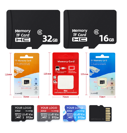 100% Original Full Speed 32GB to the 256GB SD Card TF Memory Card Quality Guarantee 10 Years SD Storage TF Card