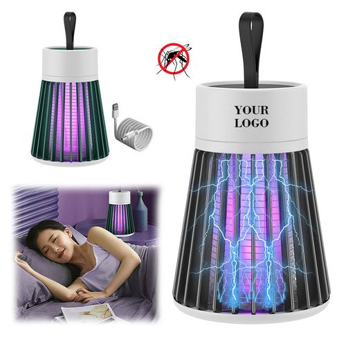 Ultraviolet and Security Grid Indoor & Outdoor Rechargeable Mosquito Trap and Fly Killer Hangable Mosquito Lamp Bug Zapper