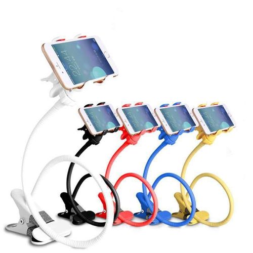 Universal Adjustable Lazy Holder Arm Metal Flexible Mobile Phone Stand for Phone and Tablet Desk Table Clip Holder