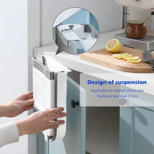 Hot Selling Products Hanging Kitchen Foldable Car Trash Can Rubbish Bin Folding Waste Bins