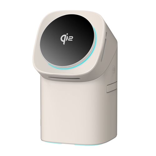 Qi2 3 in 1 Auto Rotation Wireless Charger 3 Motors Inside for Apple Watch for Samsung Watch for Earphones With Fan and Night Led