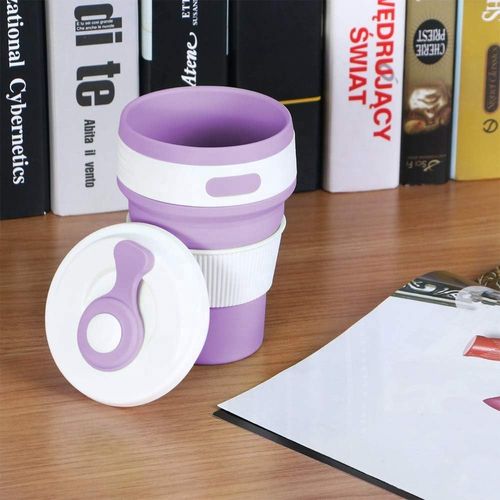 Hot Seller  Travel Collapsible Coffee Cups Reusable Folding Water MugSilicone Collapsible Travel Cup