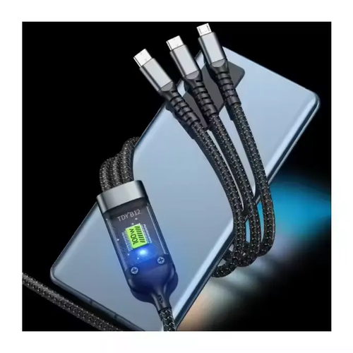 Trending 4 in 1 Zinc USB Cable PD 100W Multi-function 3 in 1 USB Charging Data Cables Standard for Iphone Charger Cable PD 27W