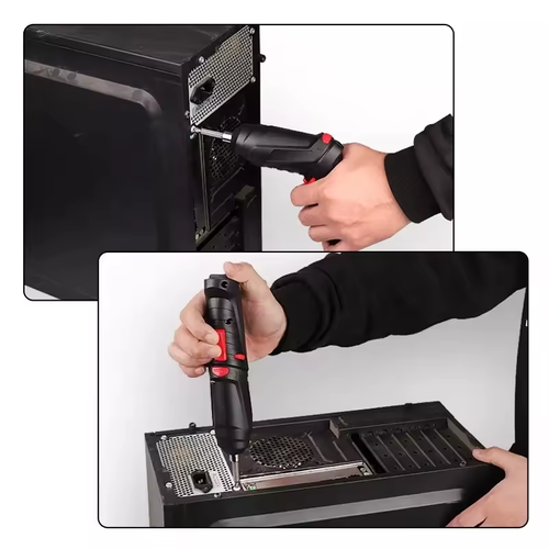 47 Pcs Set 4V Li-Ion Battery Power Electric Screwdriver Set Screwdriver Cordless Mini Screw Driver Electric Screwdriver Set