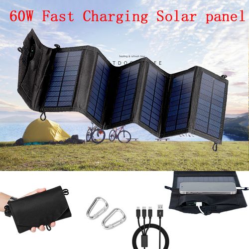 Solar Panels Usb Charger Portable Foldable Mini Six Slices Folding Solar Panel Outdoor Portable Solar Panel