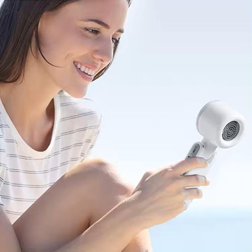 High-Speed Mini High Speed 13550RPM Mini Turbo Fan Foldable Rechargeable Portable Handheld Fans