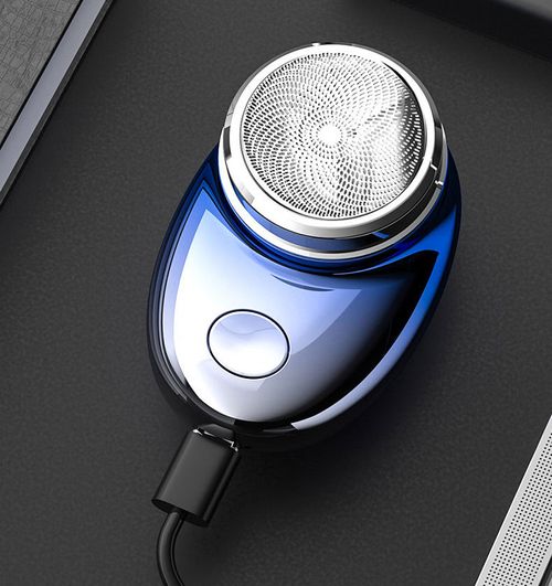 Rechargeable and washable men's shaver, mini travel electric shaver, portable electric shaver