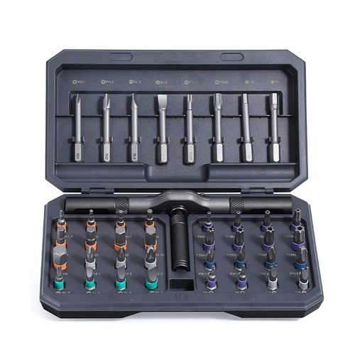 24 in 1 Multi-purpose Ratchet Wrench Screwdriver S2 Magnetic Bits Tools Set DIY Household Repair Tool