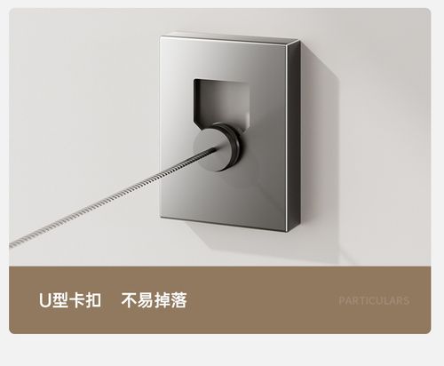 Wall Mounted No Punching Retractable Clothesline Balcony Automatic Telescopic Balcony Steel Wire Rope Rack