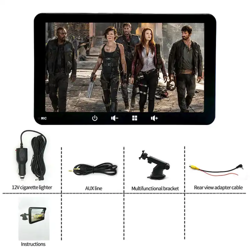 Portable Car Navigator Radio Carplay Mirror 7 Inch Touch Screen MP5 Player Display Multimedia Small Video Screen for Car