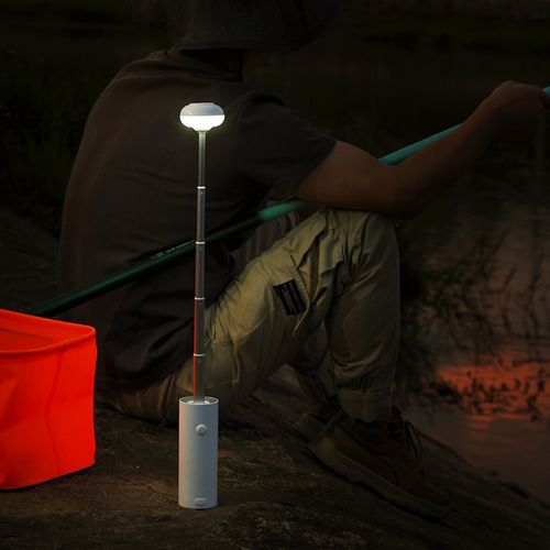 Camping Accessories Telescopic Lamp Rechargeable Outdoor Lanterns Modern Chargeable Hanging Tent Light with Charger