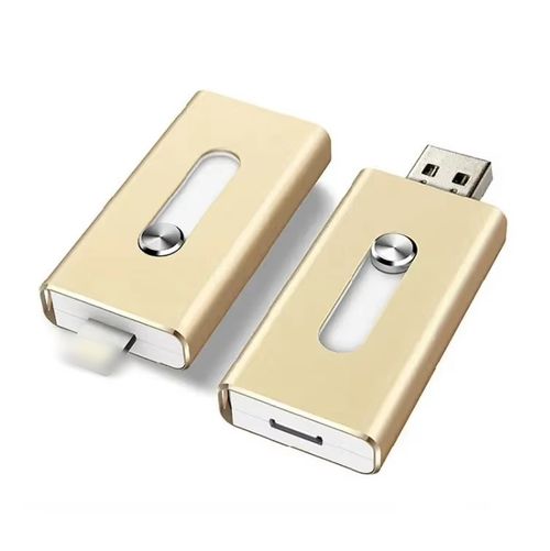 Mobile Phone U Disk 3 in 1 OTG USB Flash Drive 256GB 128GB 64G 32G 16GB 8GB 4GB 2GB