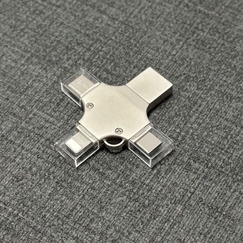 4 in 1 Lightning OTG USB Flash Drive 64GB 128GB  USB Stick TYPE-C Mobile Phone USB Pendrive