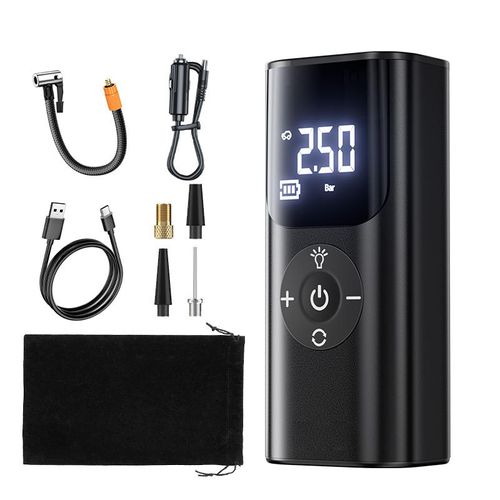 Mini Portable Car Tire Inflator Electric Air Compressor for Pickup Car Electric Car Tyre Pump With Intelligent Digital Display