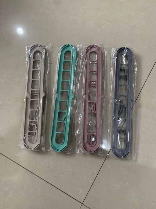 Multifunctional Nine-hole Plastic Storage Rack, Foldable Magic Clothes Hanger