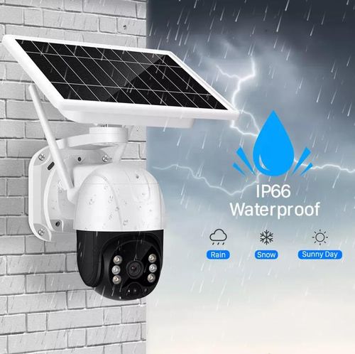 Solar WIFI Waterproof Outdoor CCTV Security Camara with Sim Card Solar Panel Battery bluetooth Camera 1080P HD Price