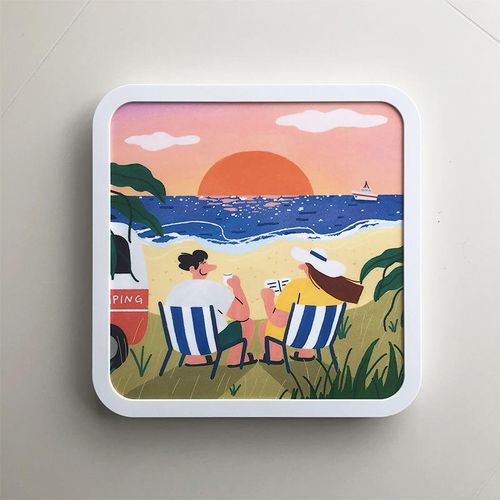 Bathroom Modern Minimalist Hot Ins Picture Clothes Folding Storage Box Waterproof Wall Mounted Hanging Storage Cabinet